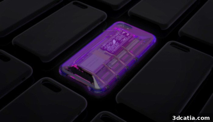 TypeCase haptic feedback for receiving messages on a smartphone