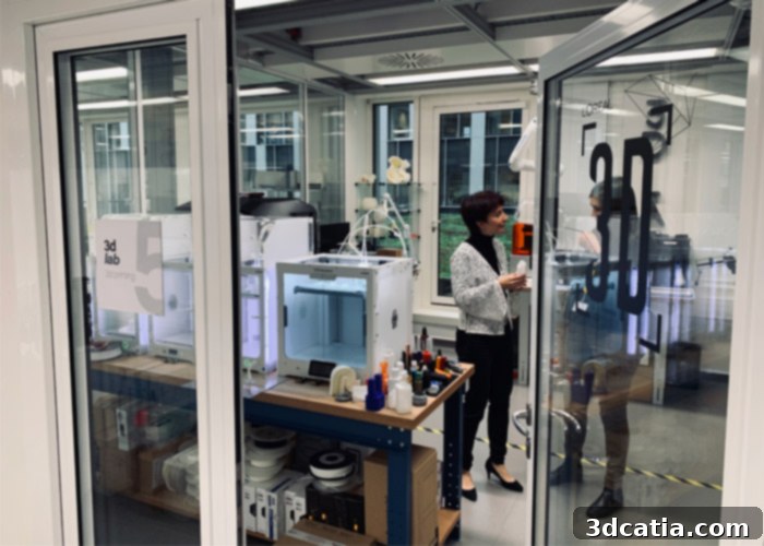 L'Oréal's Clichy lab for 3D printing