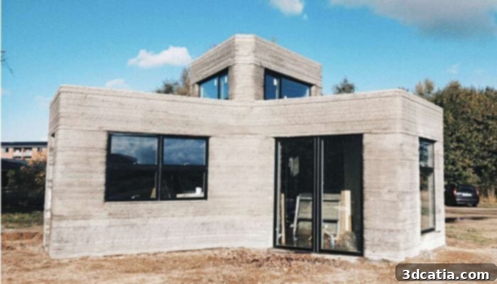 House 1.0 Europe's First 3D Printed Tiny House
