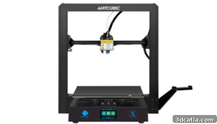 Anycubic Unveils Mega X Its Largest 3D Printer Yet 2 Anycubic Mega X large build volume FDM 3D printer