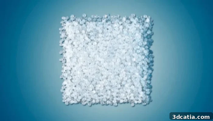 Nylon 6.6 polymer structure