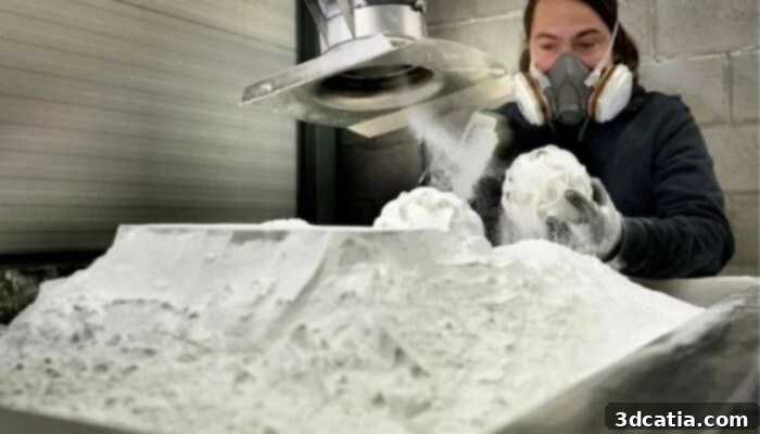 Nylon powder for additive manufacturing