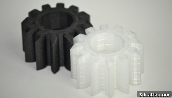 Nylon filament for 3D printing
