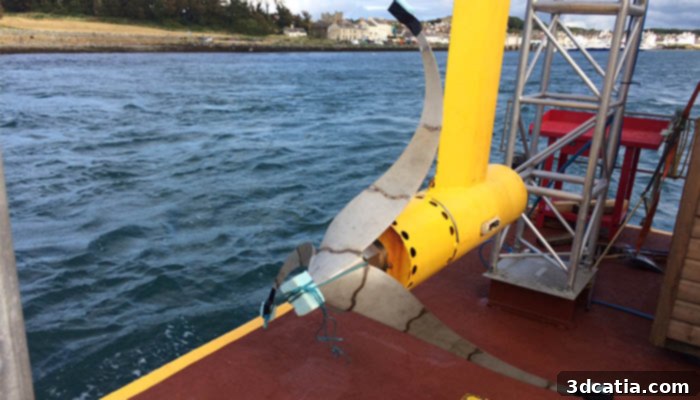 Renishaw, NSCC, and Biome Renewables collaborate on additive manufacturing for ocean turbine parts.
