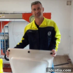Pierre-John Bernard, Prototype Assembly Workshop Supervisor at Volvo Construction Equipment.