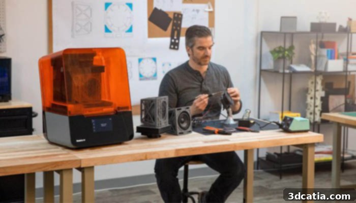 Formlabs Employee Working Remotely