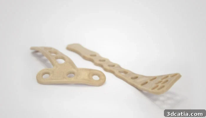 PEEK 3D Printed Part