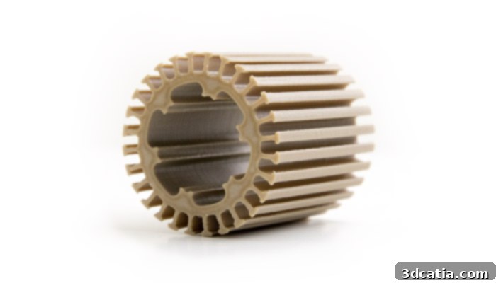 PEEK Aerospace Component