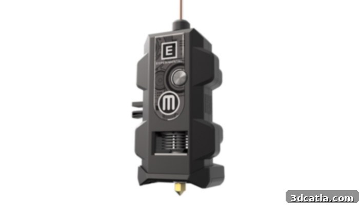 MakerBot LABS experimental extruder for Method series 3D printers