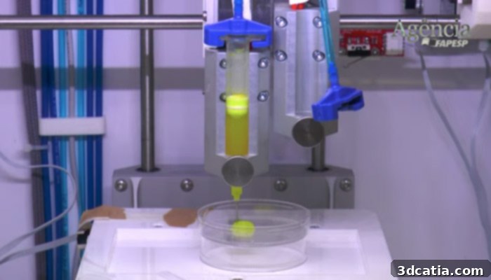 Bioprinted mini liver created in 90 days.