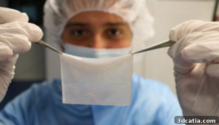 Poietis' 3D bioprinted full-thickness human skin model, Poieskin.