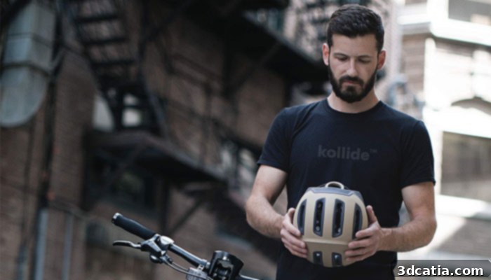 Gabriel Boutin, founder of nonplanar.xyz, with a 3D printed structure.