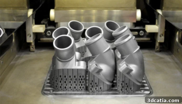 Metal additive manufacturing is growing rapidly, driven by the automotive sector.