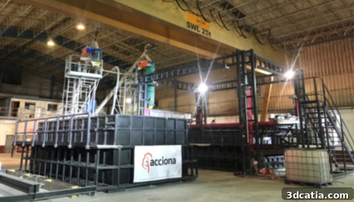 ACCIONA 3D printed structure