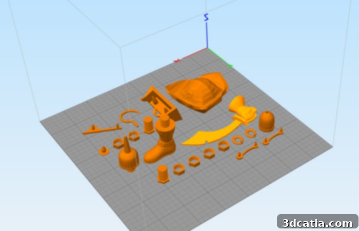 3D Printed Cardboard Pirate - Files Available
