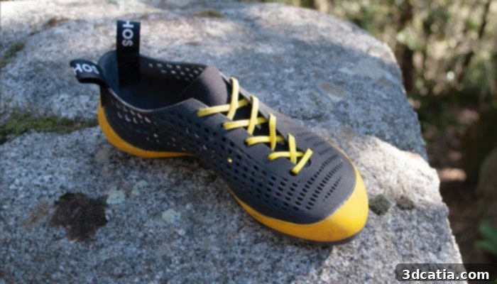 ATHOS 3D Printed Climbing Shoes customized for foot shape