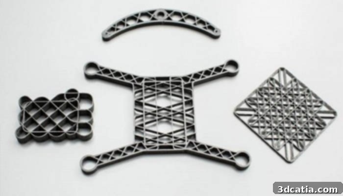 Using design techniques, it is possible to reinforce a part