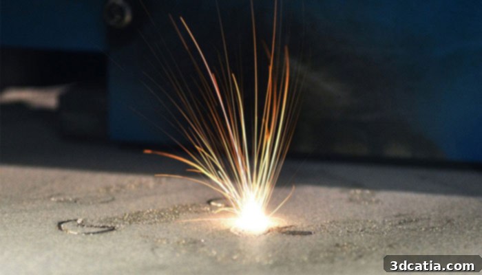 Metal powder spatter could increase defects in 3D printing