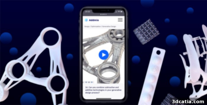 Addmio's mission is to make 3D printing accessible to everyone through online courses.