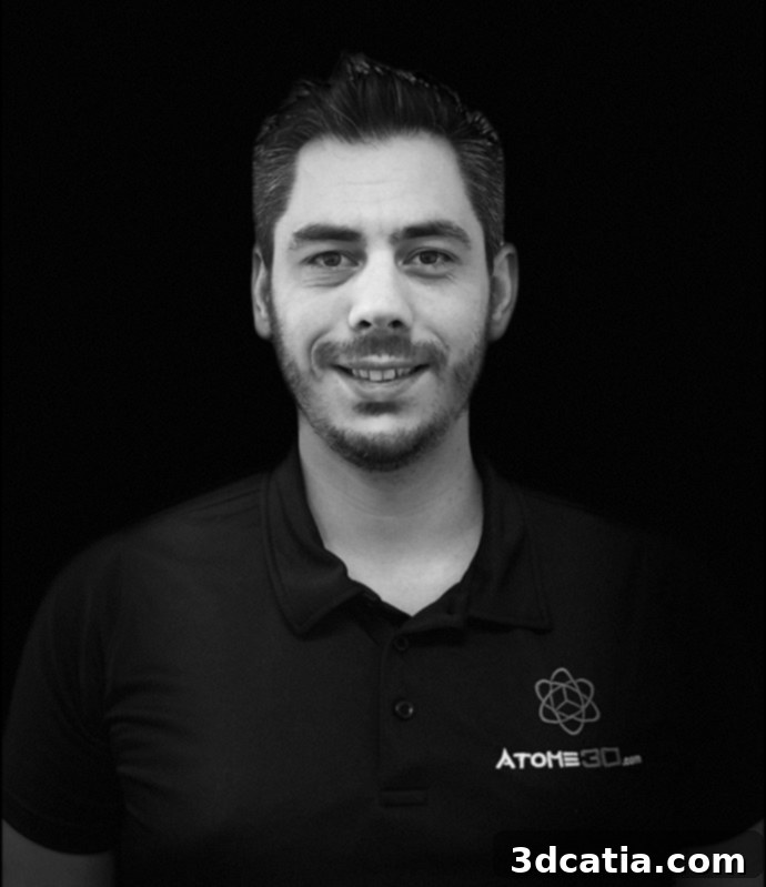 Benoit Michaut, Founder of Atome3D