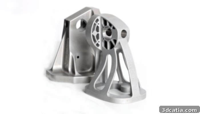 Metal additively manufactured parts