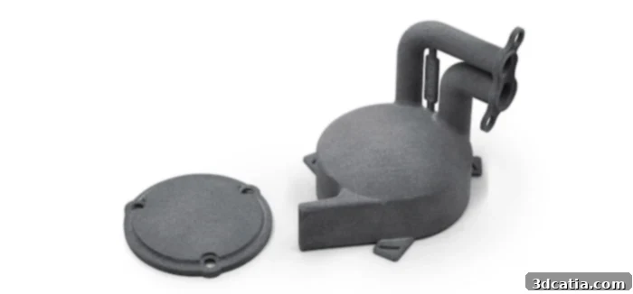 HP and Oechsler collaboration for 3D printed parts