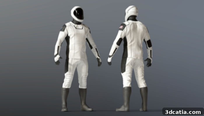 spaceX suits