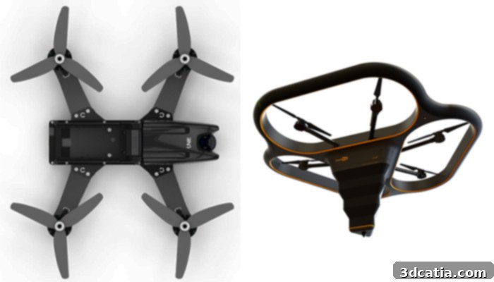 3D printed drone for urban repair