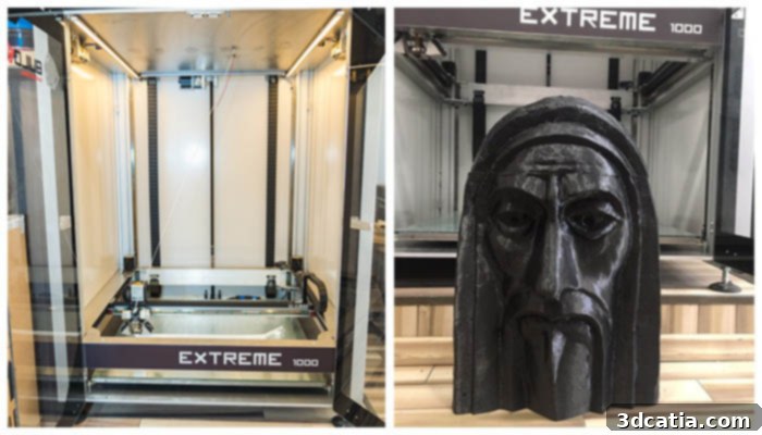 3DBGPRINT leverages EXTREME 1000 3D printer for large projects