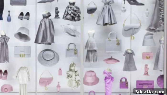 3D printed replicas at Galerie Dior