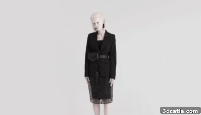 Julia Daviy's 3D printed Organic Skirt