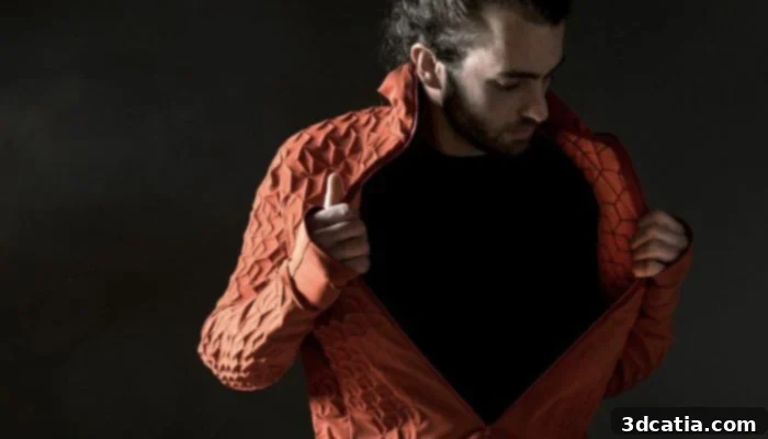 Patronace 3D printed activewear with GRDXKN technology