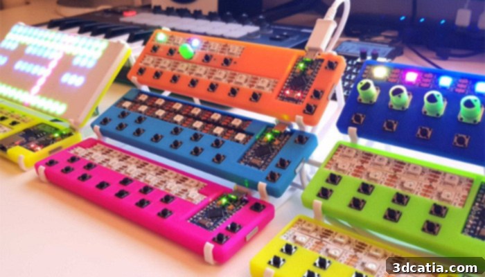 LEET Synthesizer, an open-source 3D printed electronic musical instrument