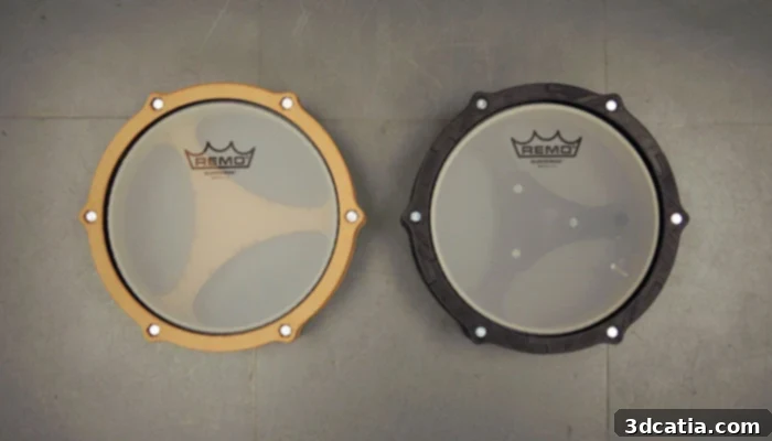Open e-drums by Ryo Kosaka, a DIY 3D printed electronic drum kit