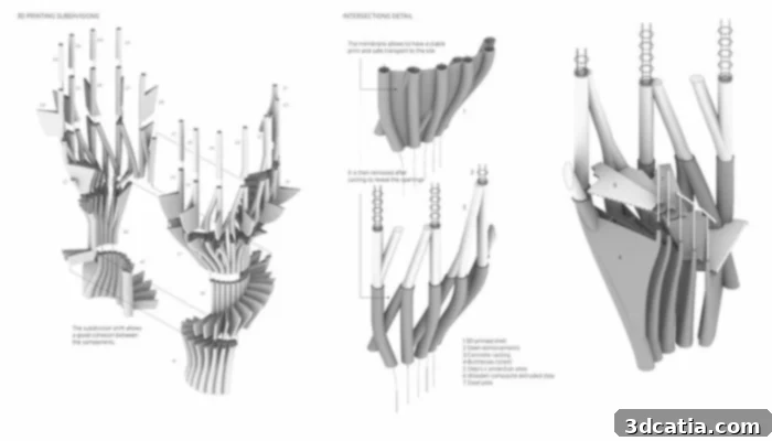 3D printed tower in Dubai