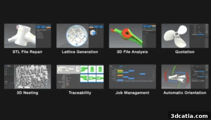 Additive Manufacturing Workflow Software
