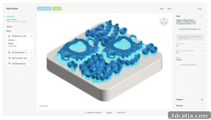 Oqton FactoryOS Additive Manufacturing