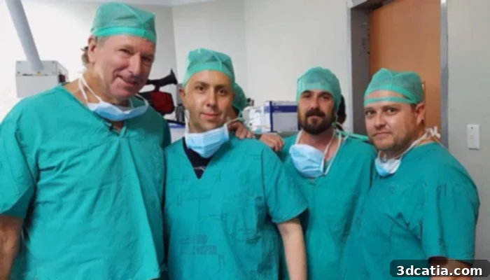 Gavin Leggott, Co-Founder and Director of ProMake, with his team in a professional setting