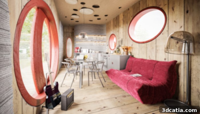 The interior of Prvok