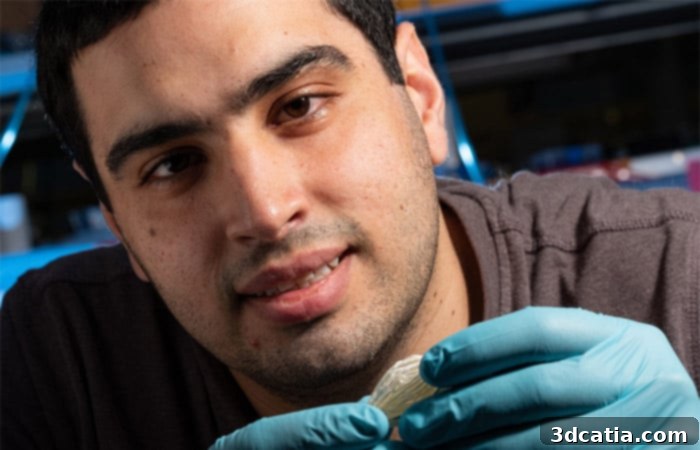 blood vessels 3D printed with sugar