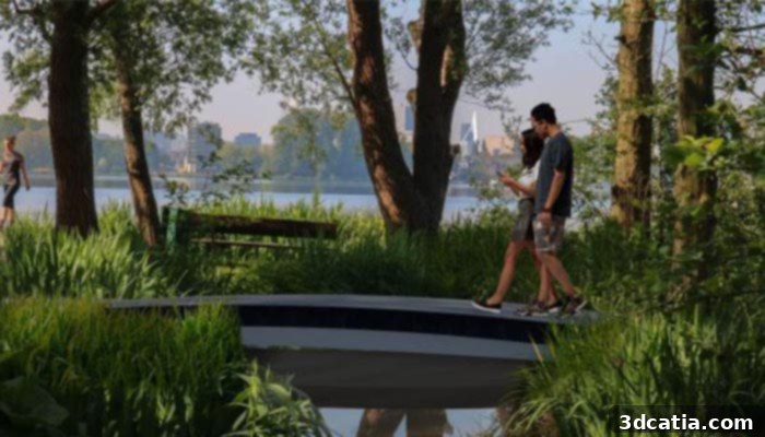 Rotterdam 3D Printed Bridge design