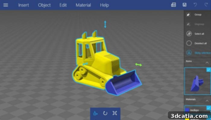 Free 3D modeling software for beginners: 3D Builder helps create, visualize and prepare models for 3D printing.