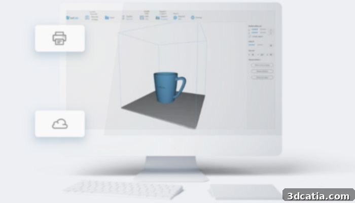SelfCAD offers a free trial with web and PC versions, supporting modeling, rendering, animation, and an integrated slicer for 3D printing.