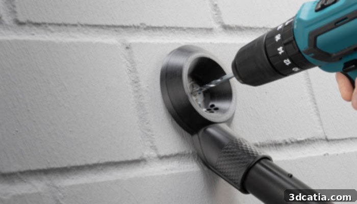 Miele 3D4U Coffee Clip and Drill Attachment, practical 3D printed accessories