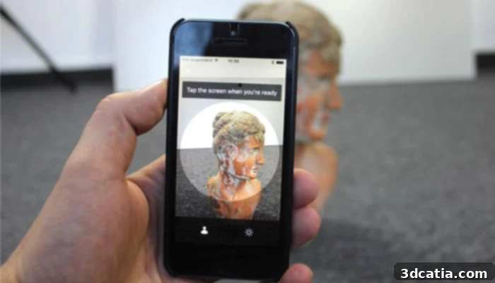 Trnio 3D scan example