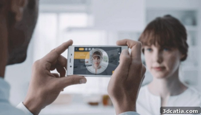 Sony 3D Creator app interface