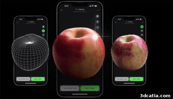 MagiScan app interface and scan