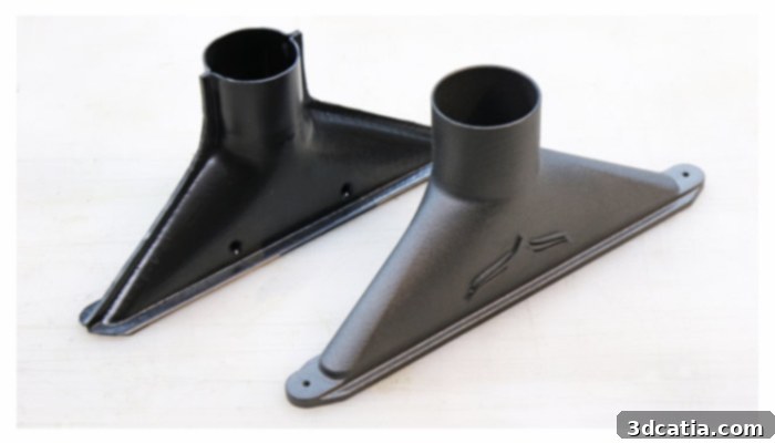 Custom 3D printed parts for Jaguar E-Type dashboard