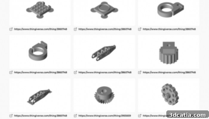 Thangs platform user interface for 3D models