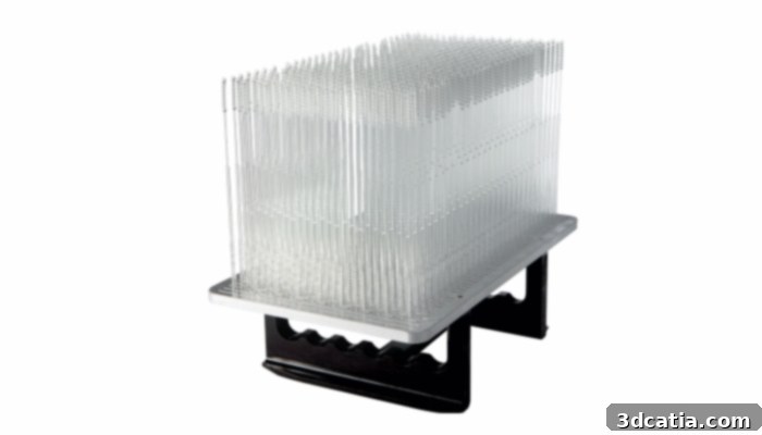 3D printed Nasal Swabs manufactured on an NXE400 printer using xMED412 material
